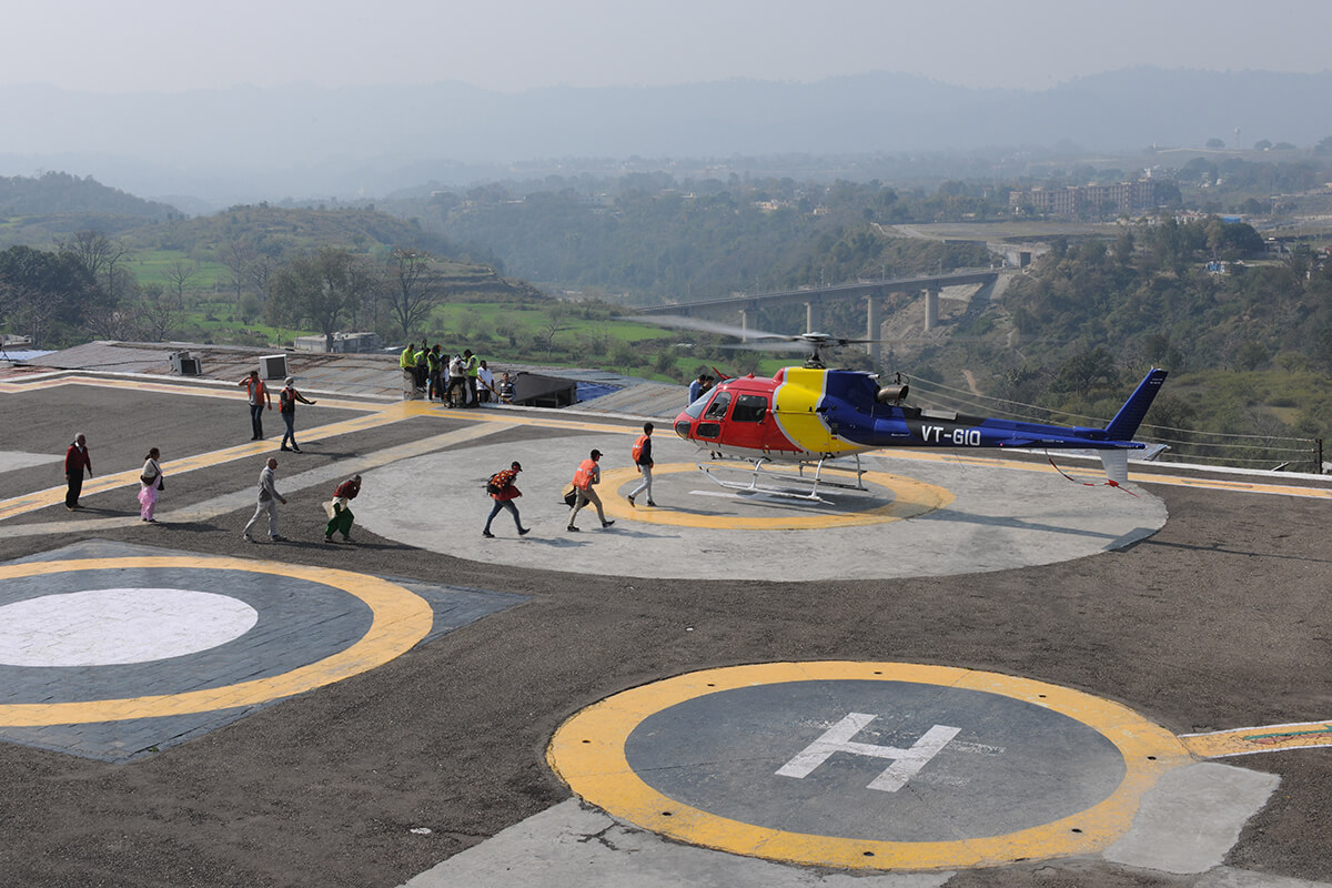 Bhakti Darshan with Helicopter