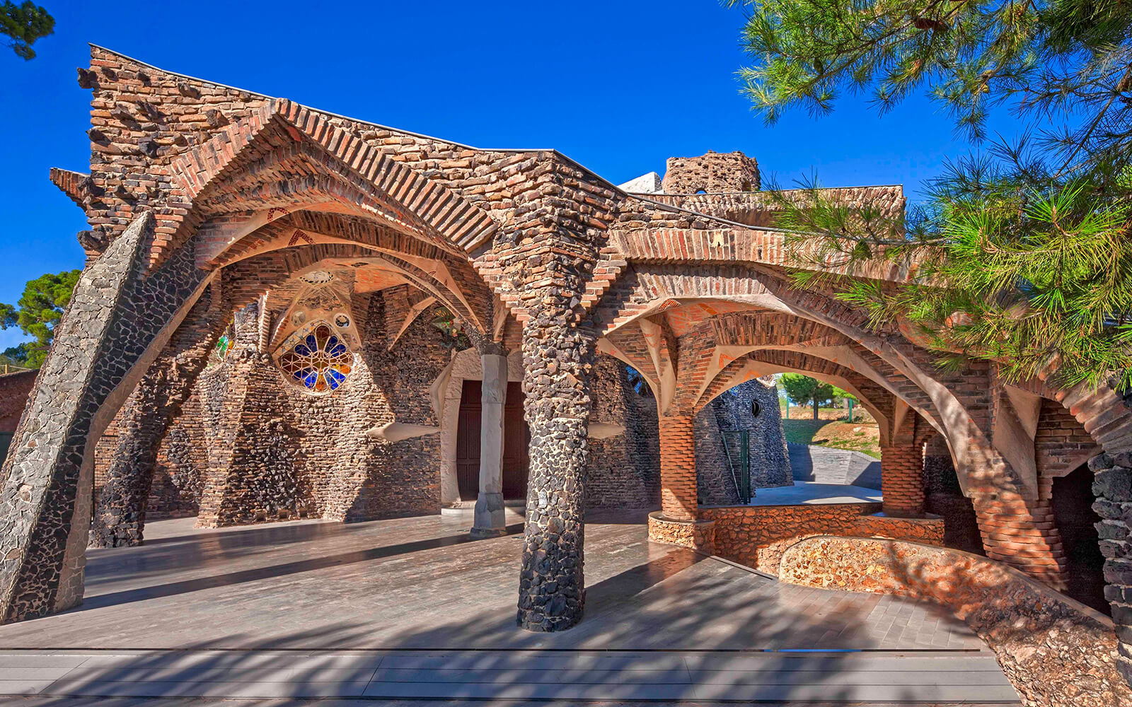 Image of Colonia Guell Tickets With Transportation to/from Barcelona
