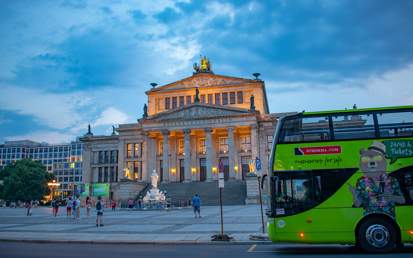 Image of Evening Tour by Bus in Berlin