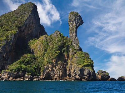Image of Krabi 4 Islands Tour by Big Long-tail Boat