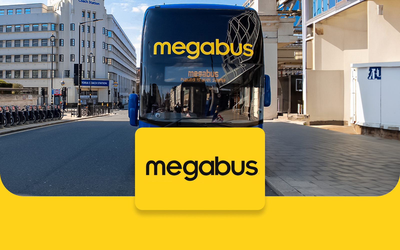 Image of Megabus One-Way Tickets: London Luton Airport to/from London Marble Arch Station