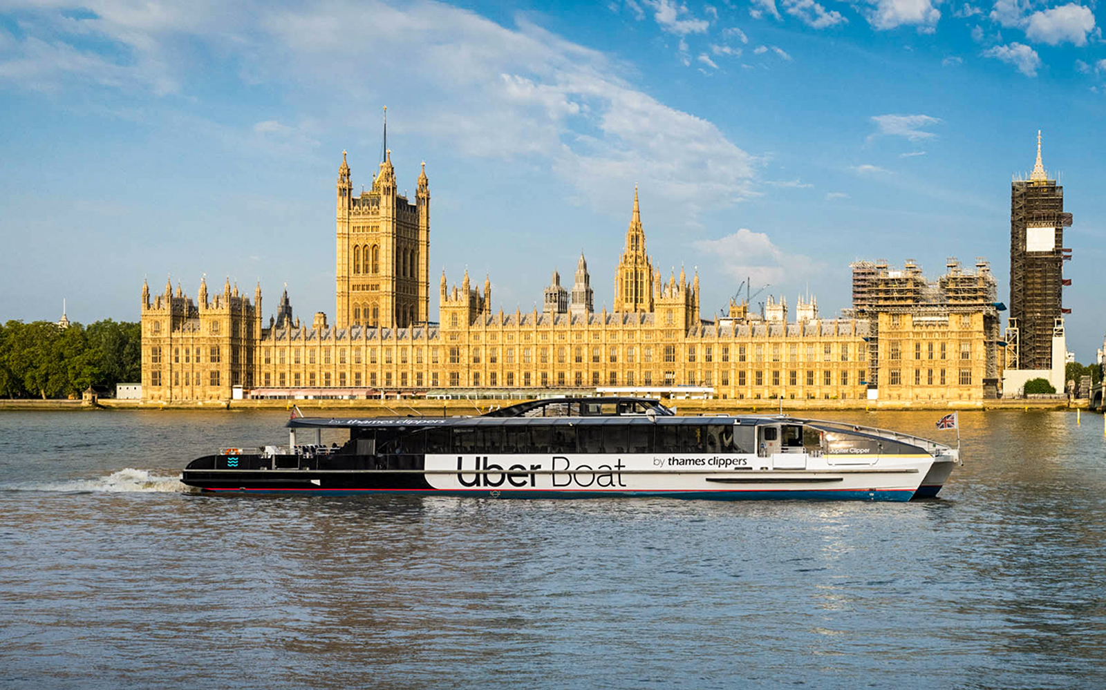 Image of Uber Boat By Thames Clippers Hop-On Hop-Off Tour in London