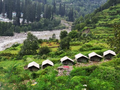 Image of Camping In Solang Valley Manali