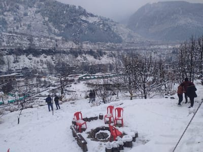 Image of Riverside Camping Rafting and Paragliding in Manali