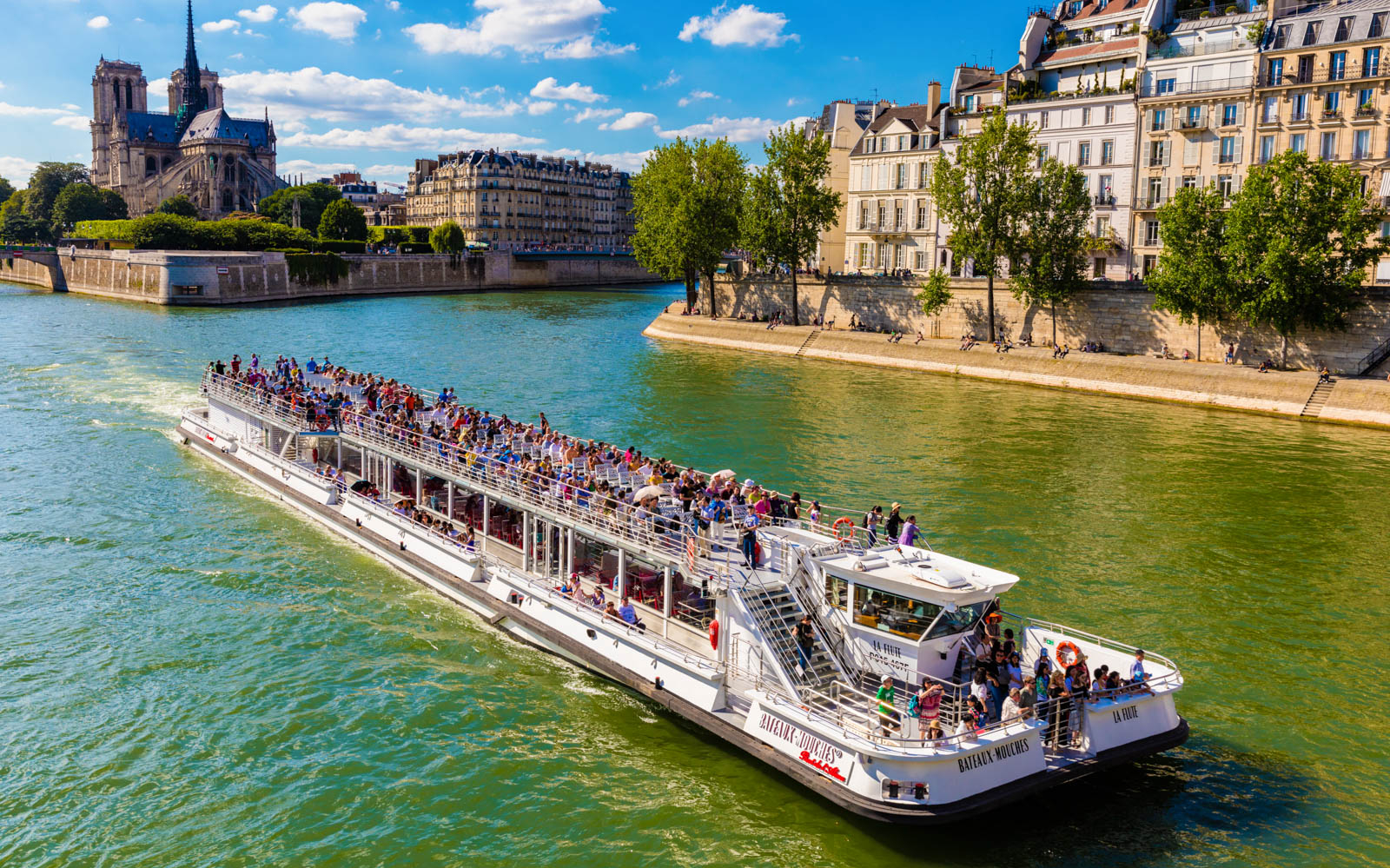 Image of 1-Hour Seine River Cruise with Live Commentary