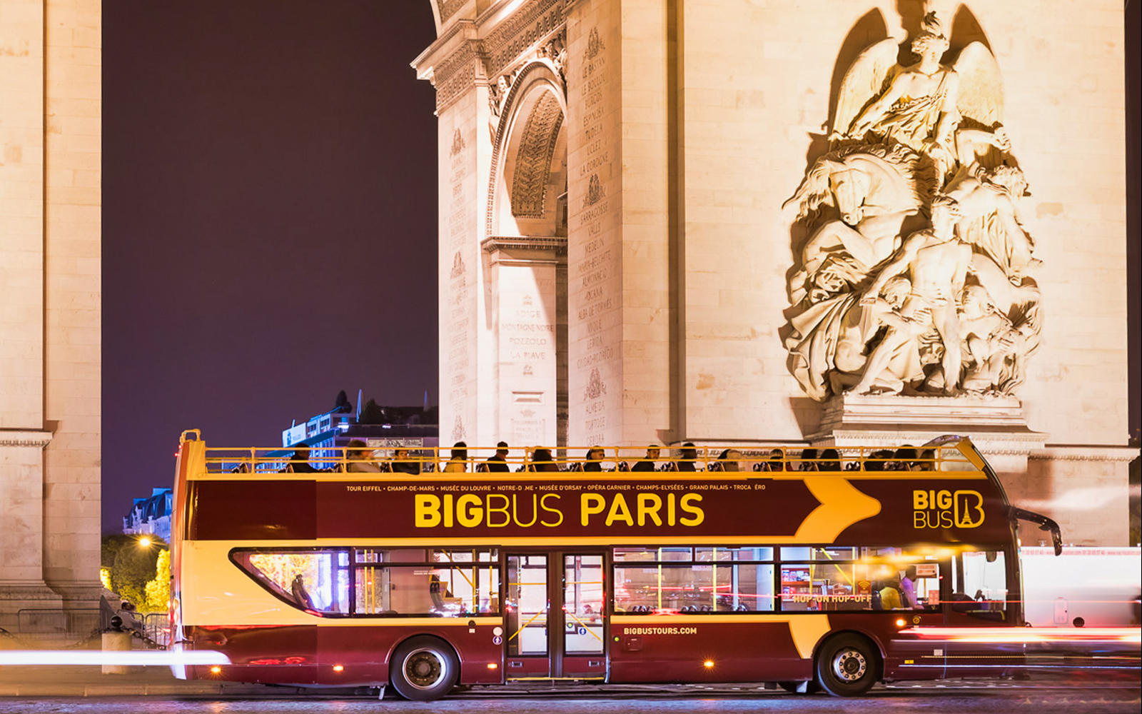 Image of Big Bus: 2-Hour Panoramic Night Bus Tour of Paris