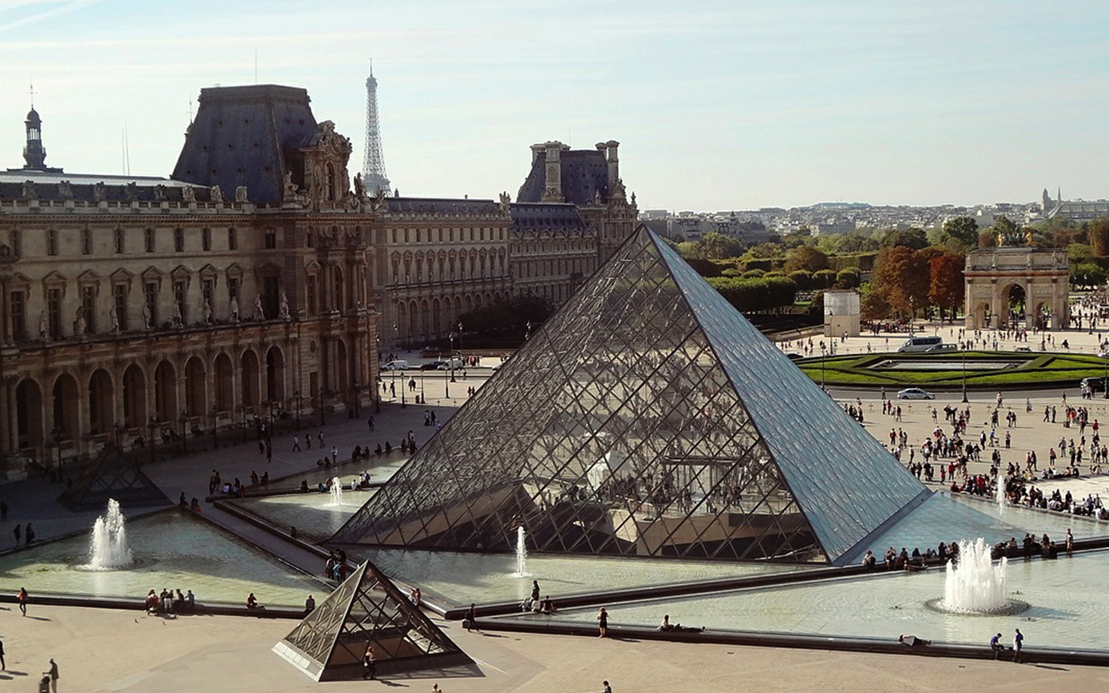 Image of Louvre Museum Guided Outdoor Walking Tour with Entry Tickets
