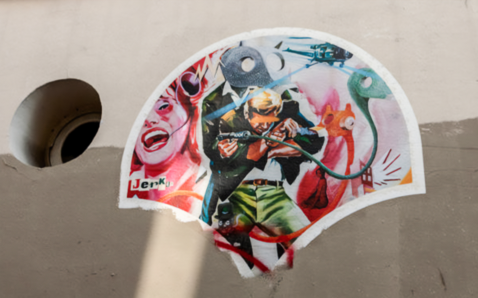Image of Montmartre Street Art with an Artist