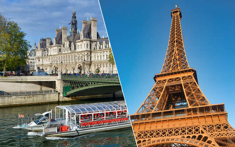 Image of Eiffel Tower Tickets with City Tour & Seine River Cruise