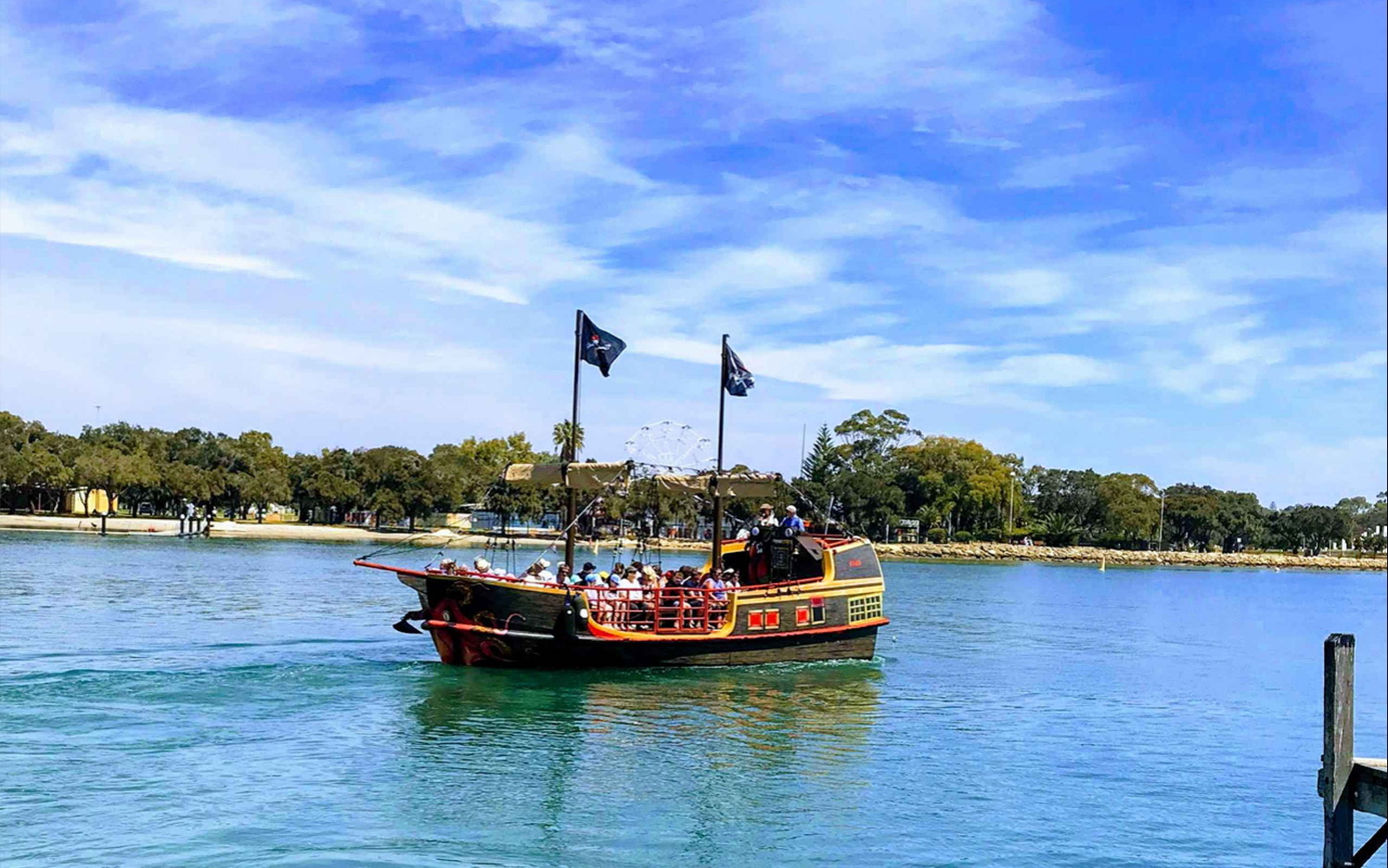 Image of 1.5-Hour Fish & Chips Lunch Cruise on the Pirate Ship Mandurah