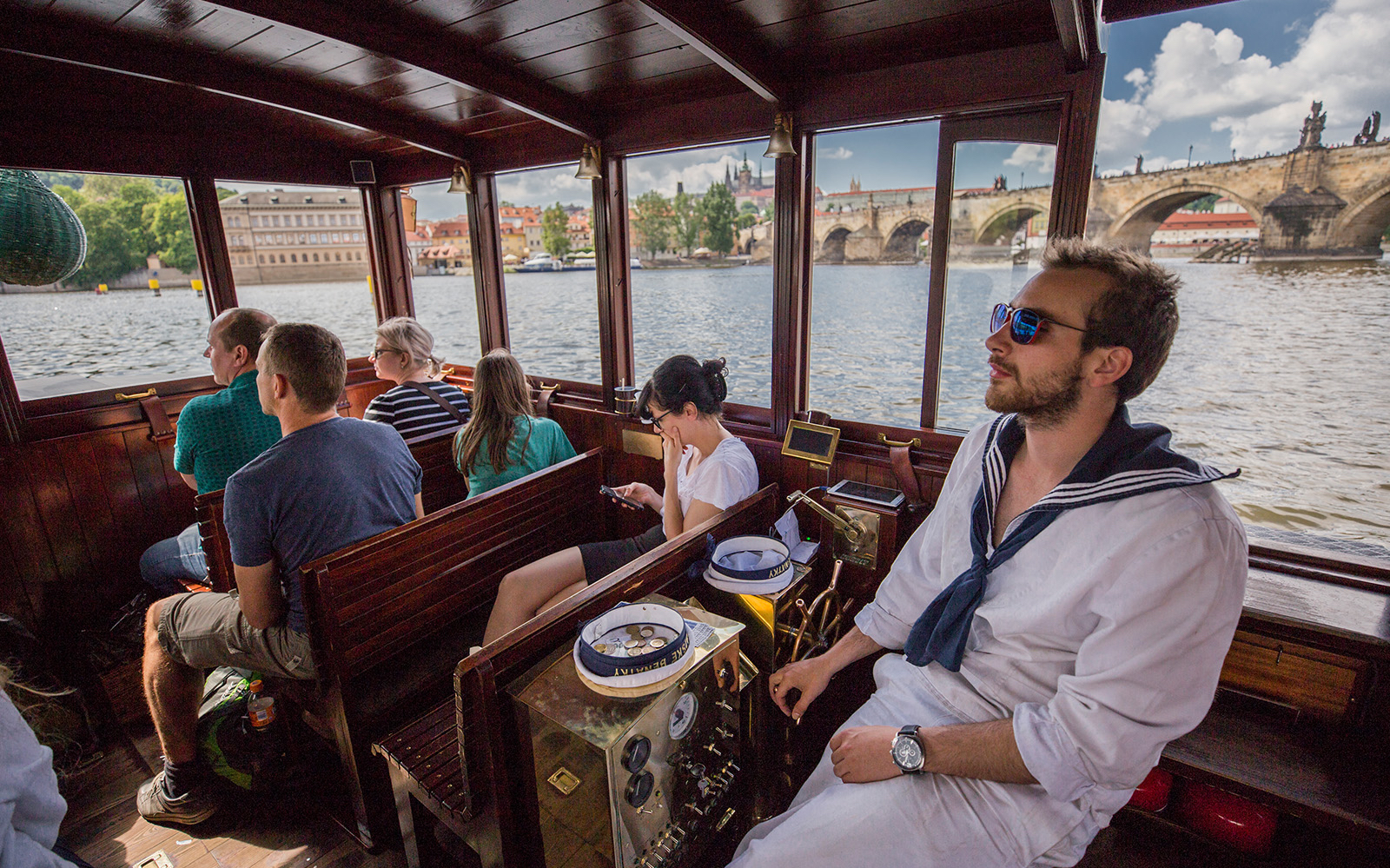 Image of Canal River Cruise with Prague Castle Complex Tour