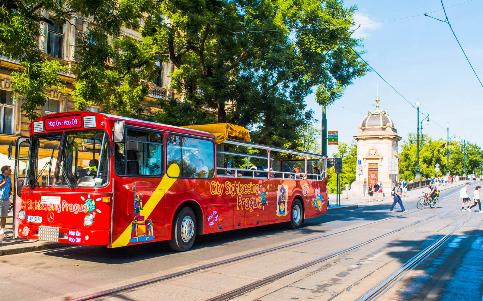 Image of City Sightseeing: 24/48-Hour Hop-On Hop-Off Tour of Prague with Optional Boat Tour