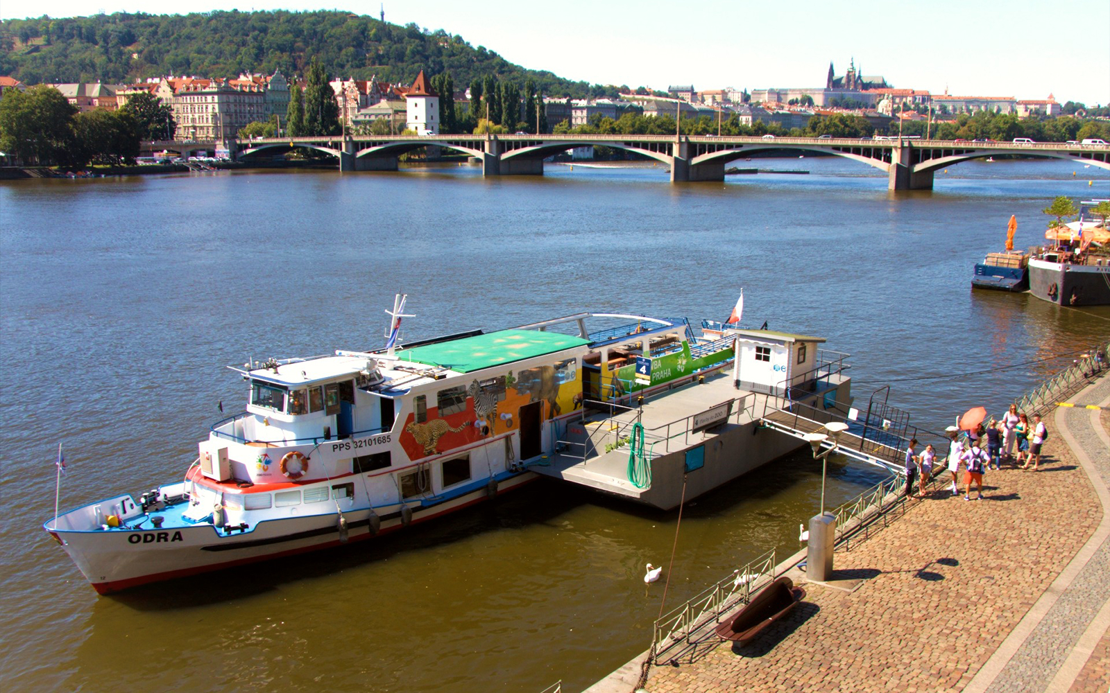 Image of River Cruise to the Prague Zoo & Entrance Ticket