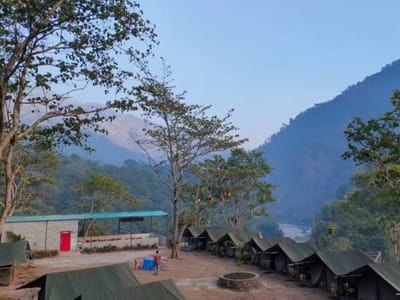 Image of Beach Camping in Rishikesh with Rafting