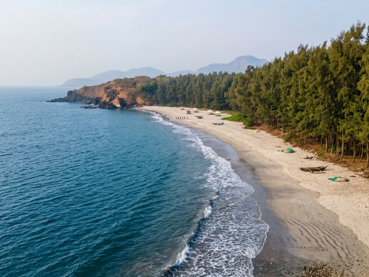 Akshi Beach near pune