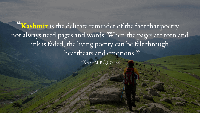 kashmir journey quotes