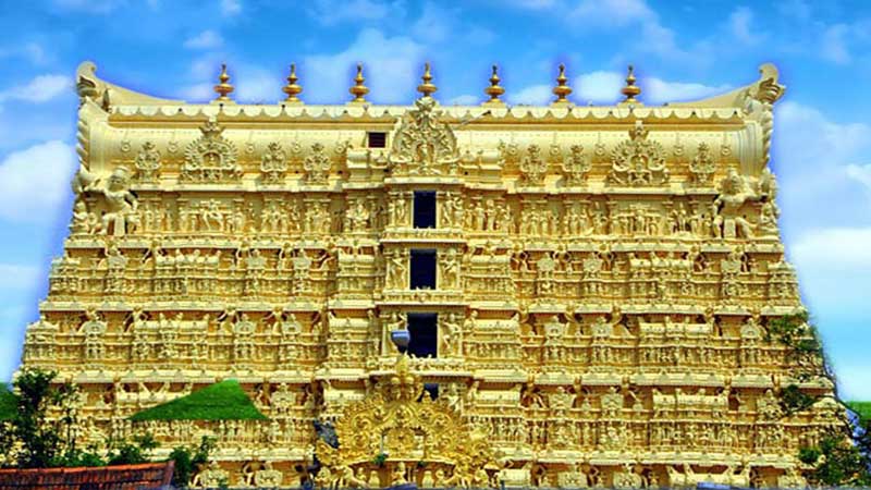 gold indian temple