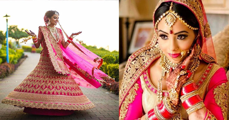 Bridal Lehengas/Lehngas, Bridal Lehenga Choli Online, Indian