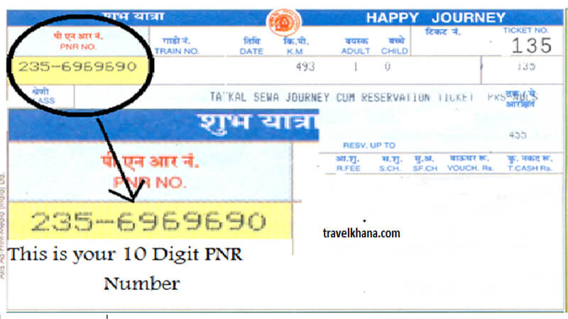 indian railways reservation ticket