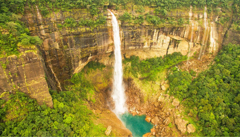 Nohkalikai Falls, Meghalaya
