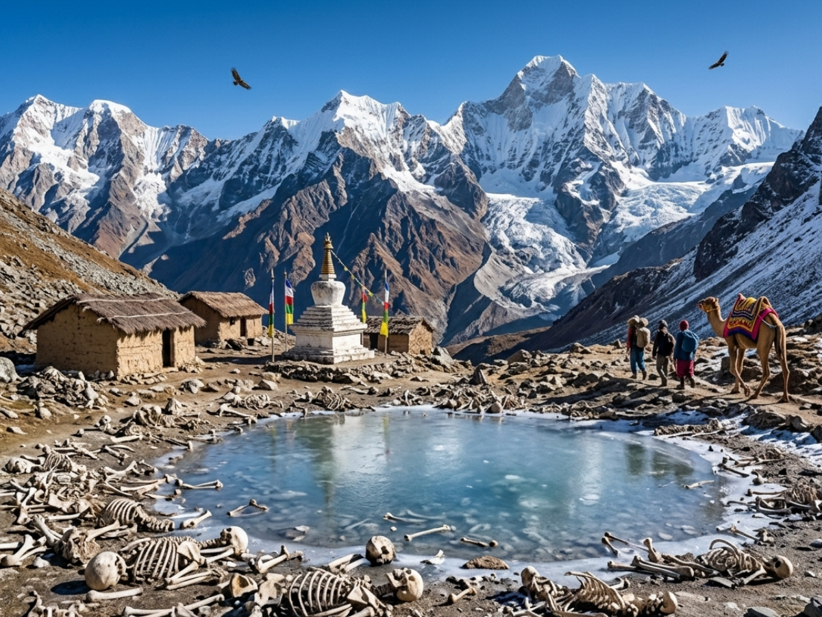 Skeleton Lake, Roopkund, Uttarakhand