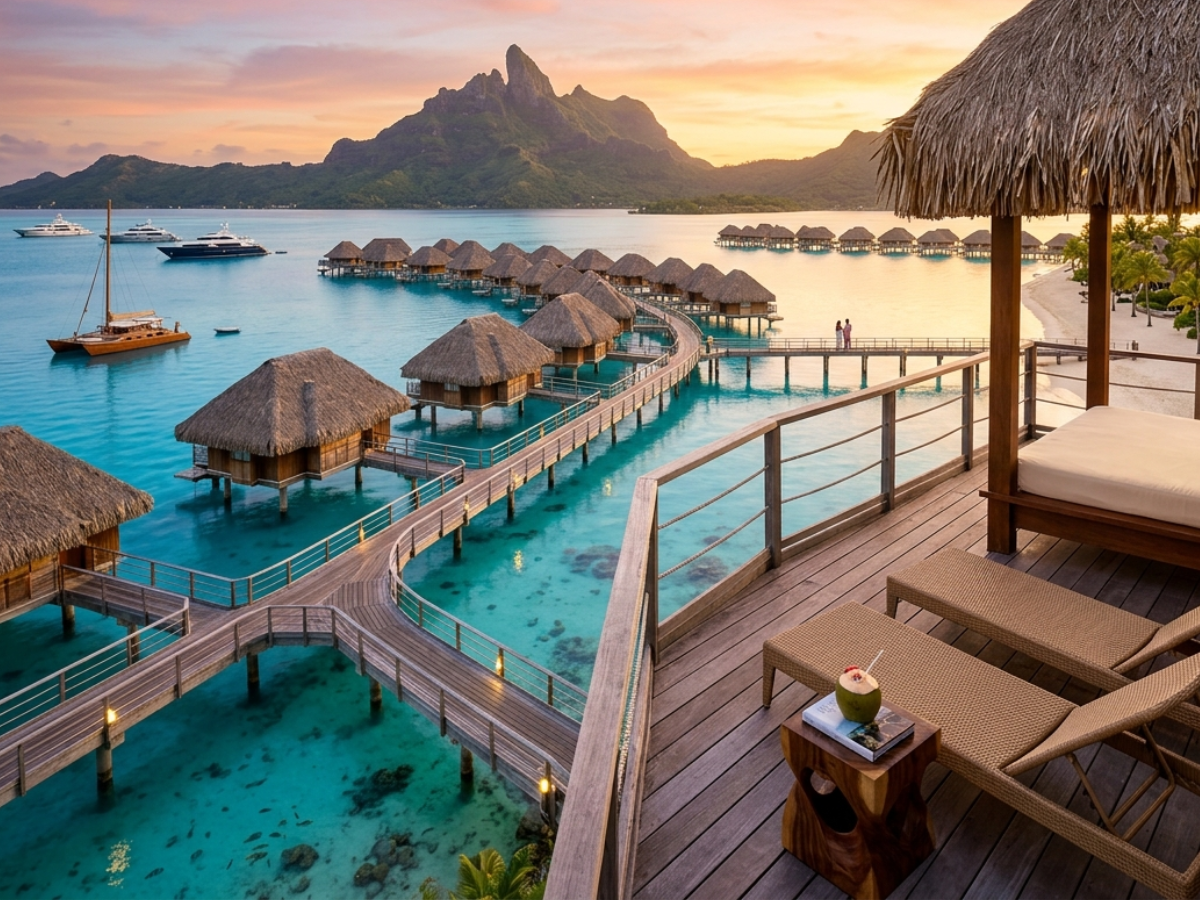 Bora Bora- An island built around water and light