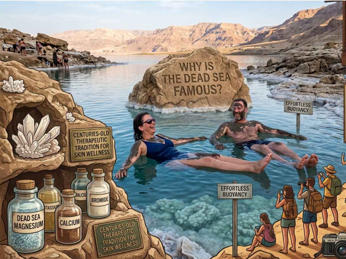 why dead sea is famous for