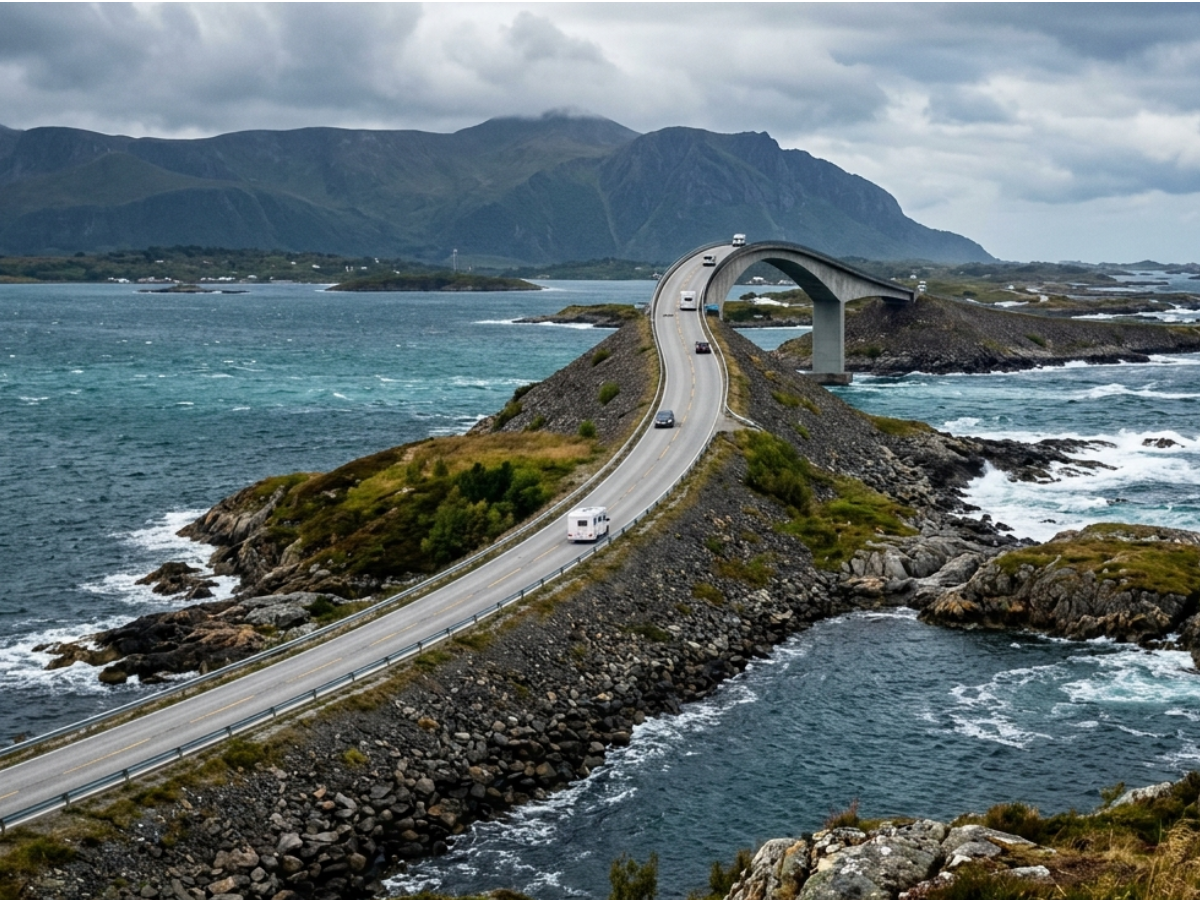 Atlantic Road, Norway