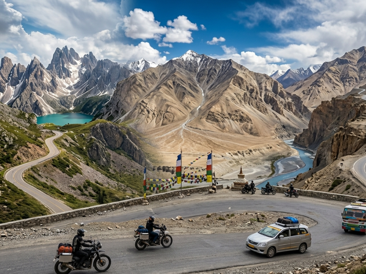 Manali to leh