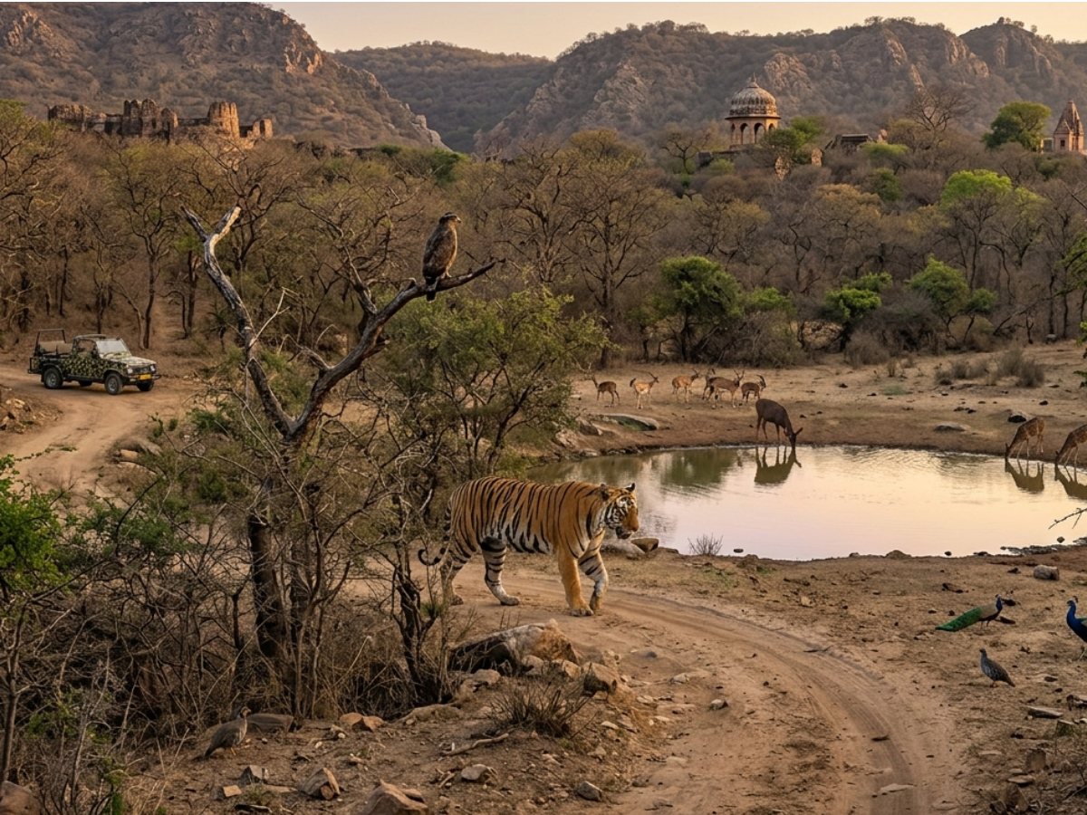 Sariska Tiger Reserve, Rajasthan