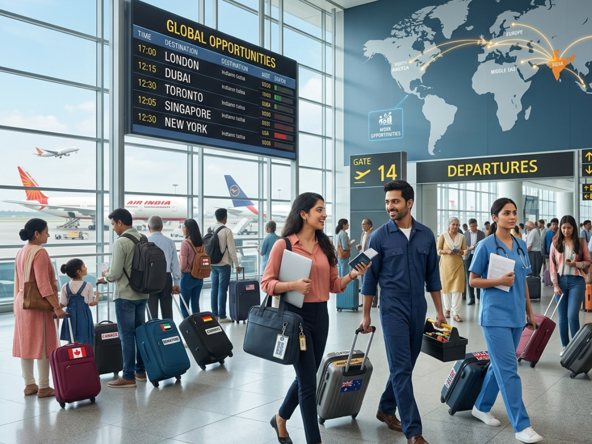 Why Are More Indians Exploring Working Abroad?