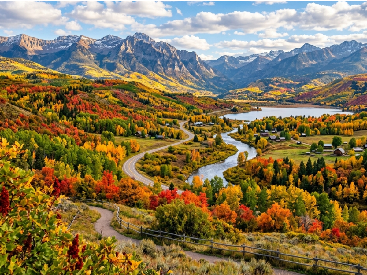 The Landscape Is at Its Most Colourful