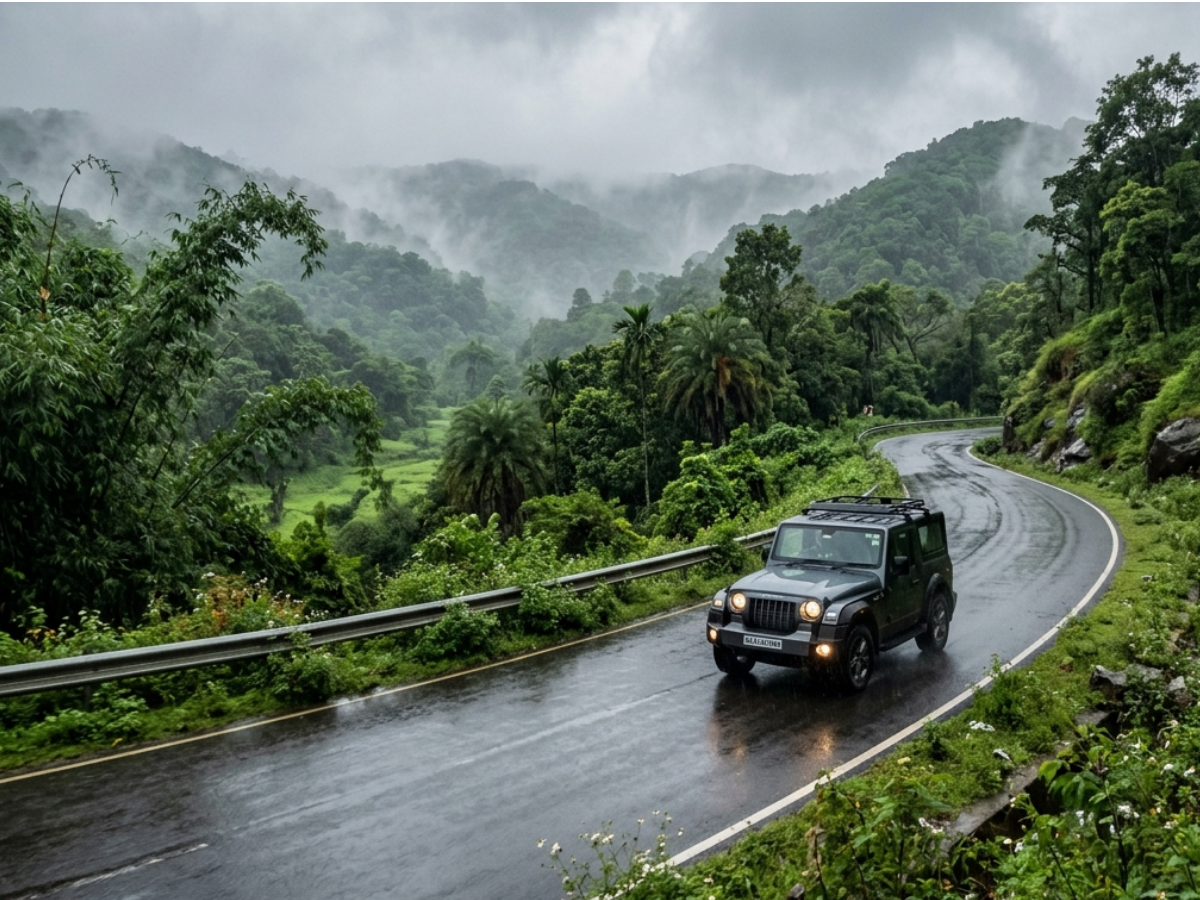 Road Trip Near Bangalore in the Rainy Season