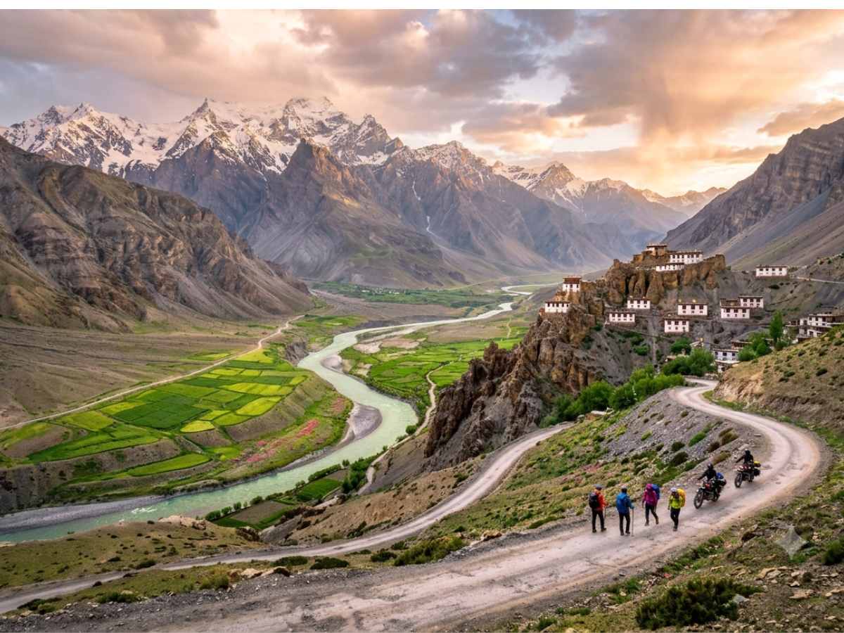 The Spiti Valley Itinerary