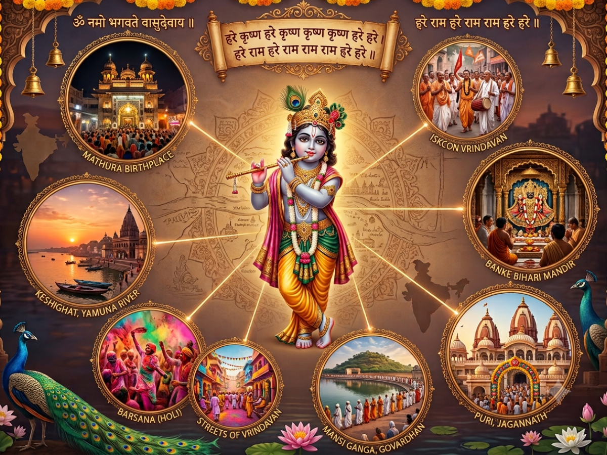 Vrindavan — where the childhood stories actually happened