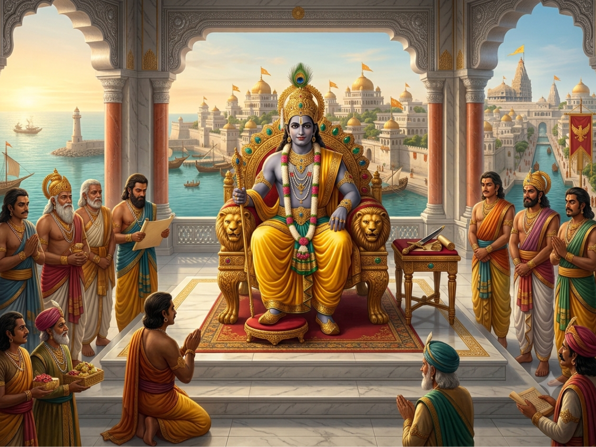 Dwarka — Krishna the king, not just Krishna the child