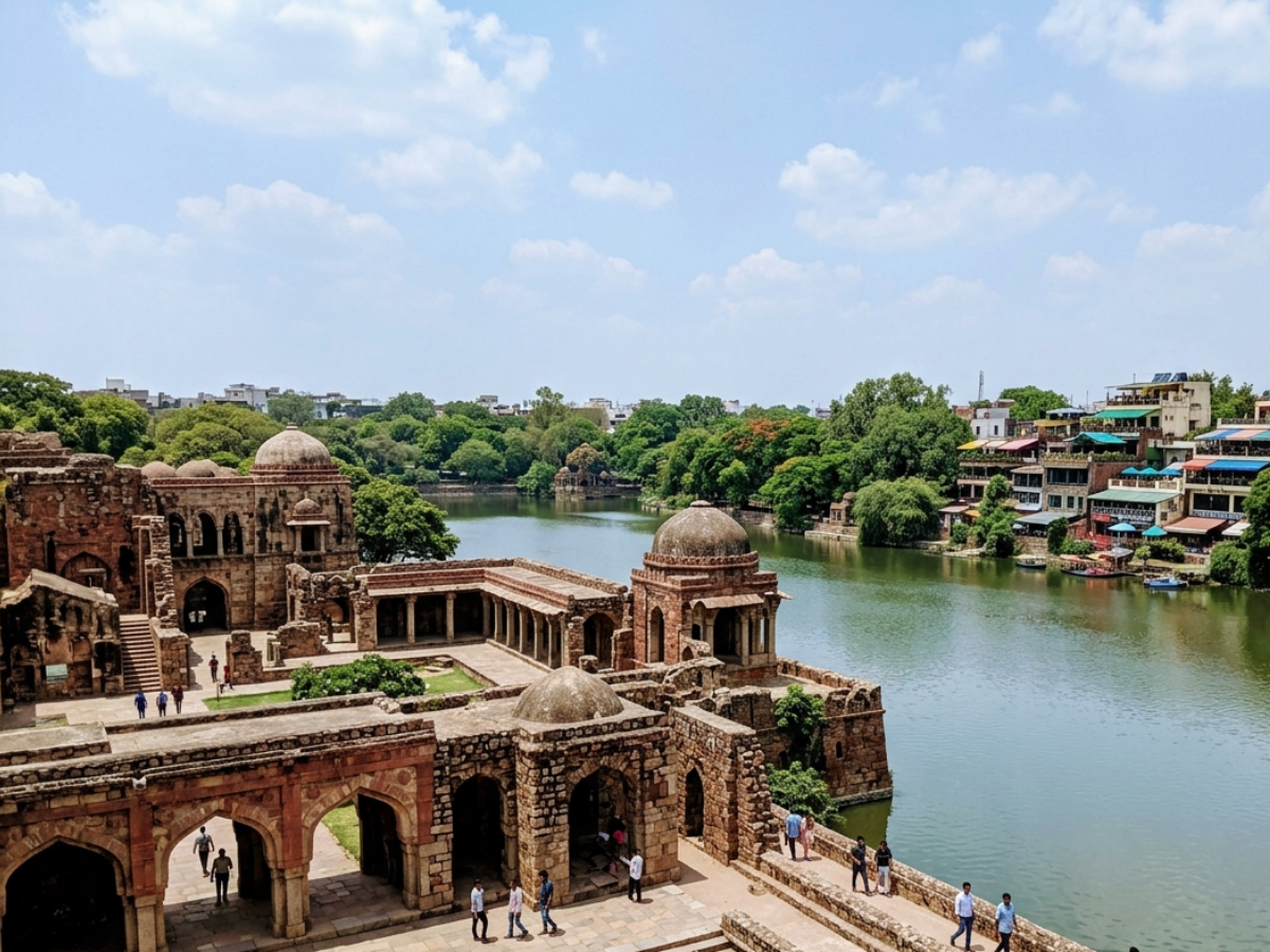 Hauz Khas Village and Fort