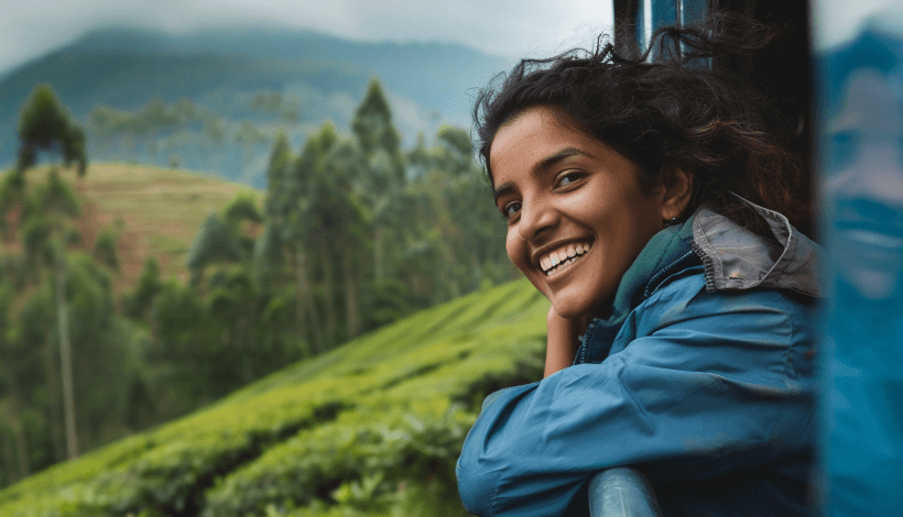 train-women-family