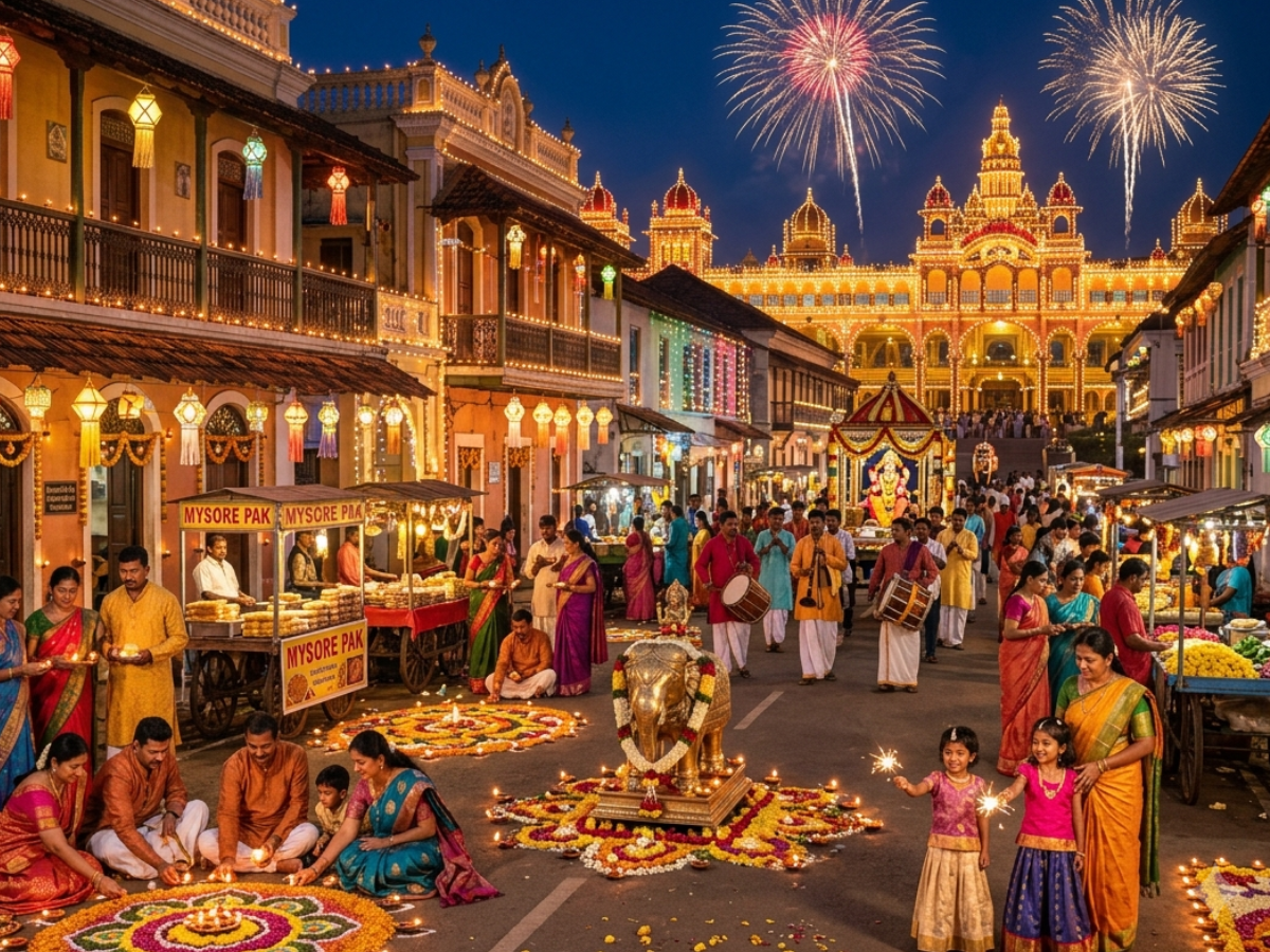 Diwali in Mysuru