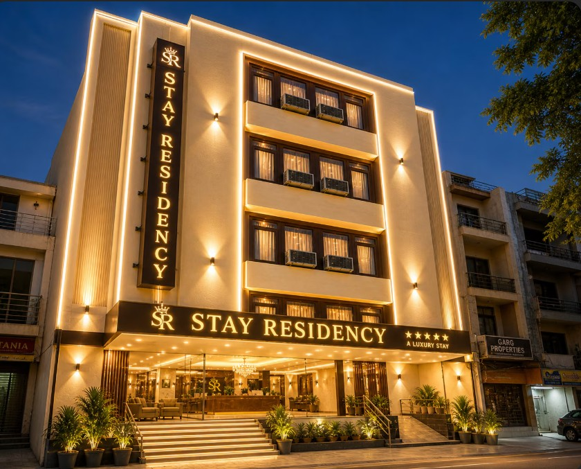 hotel stay residency delhi airport