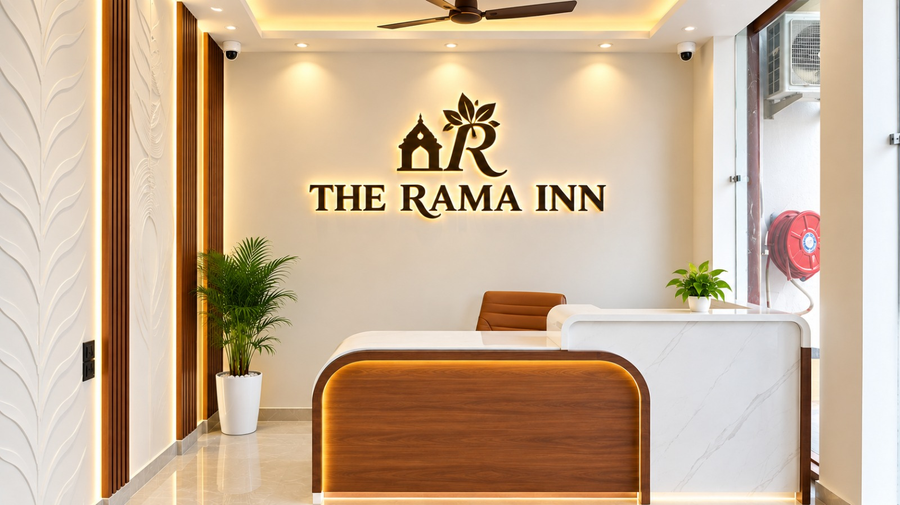 The Rama Inn, Ayodhya,Gata No. 612, Akabarpur Road, Near Deokali Bypass, Ayodhya, Uttar Pradesh 224123,3 star