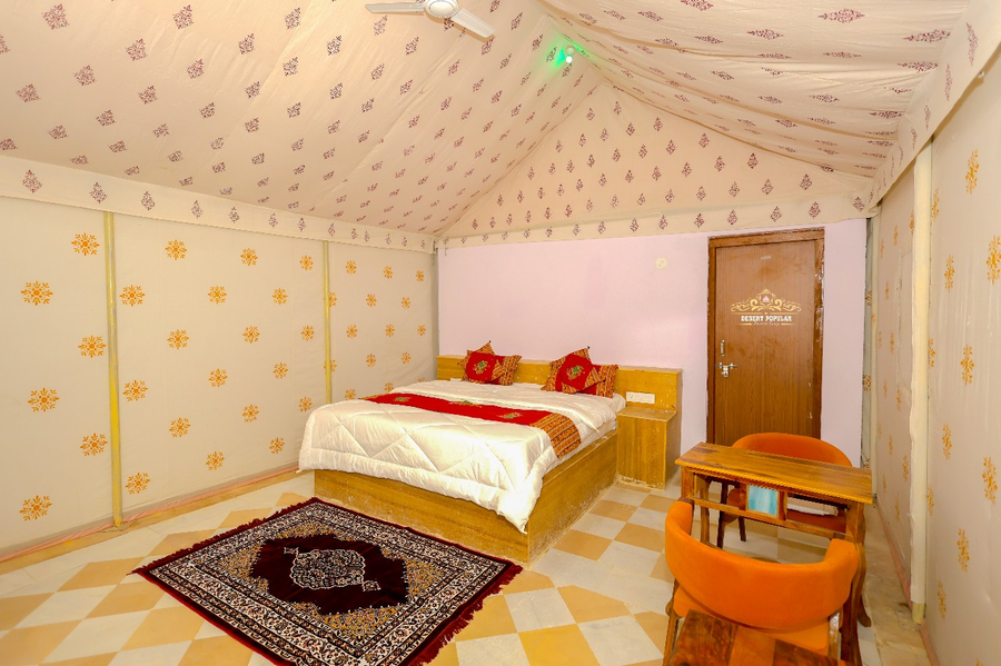 desert popular resort and camp