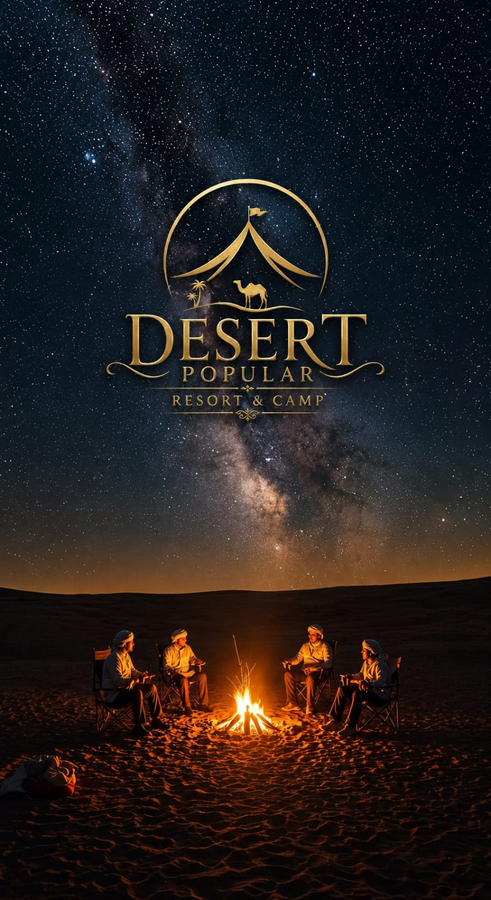 desert popular resort and camp