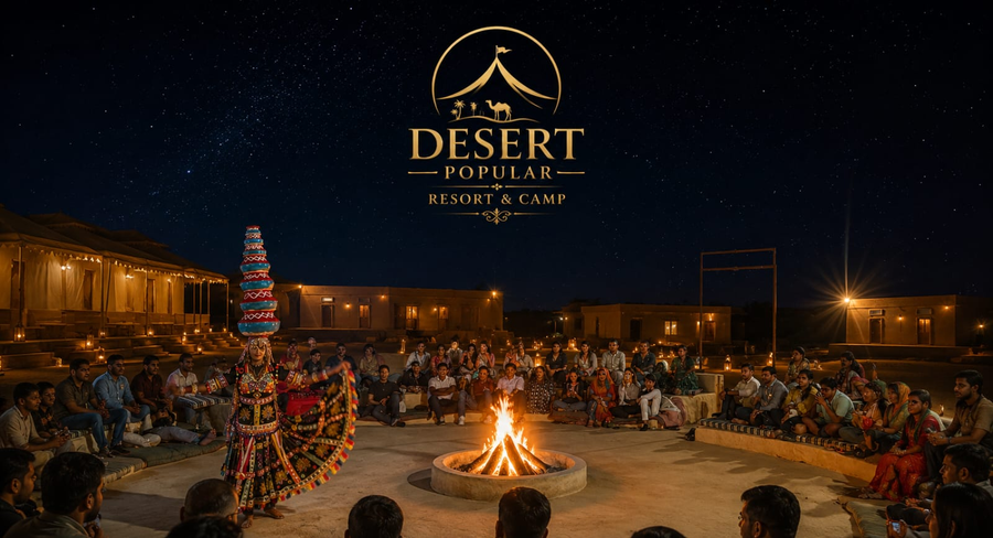 desert popular resort and camp