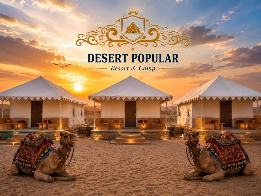 desert popular resort and camp