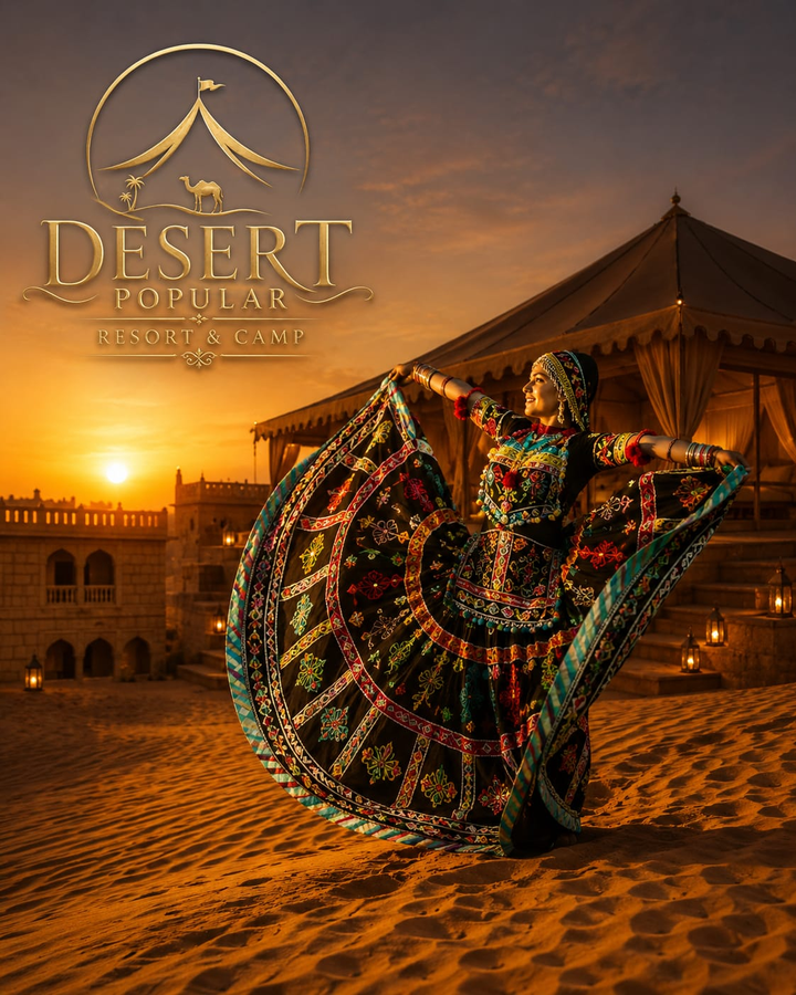 desert popular resort and camp
