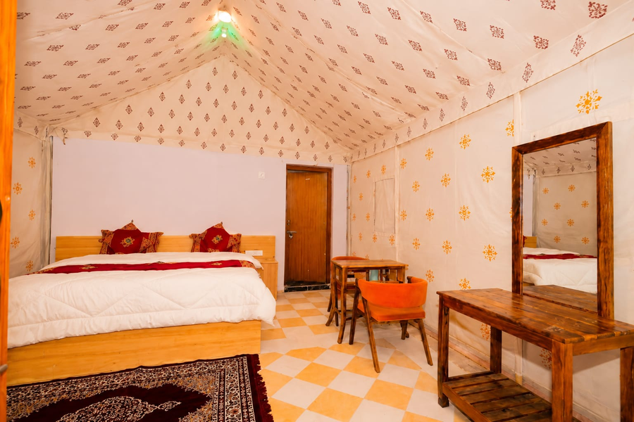 desert popular resort and camp