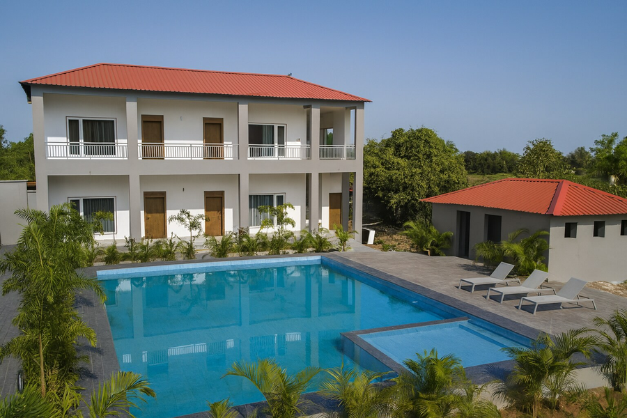 lavender hotels with swimming pool statue of unity