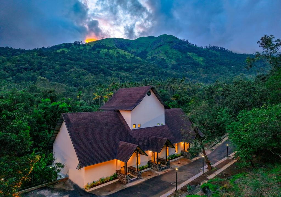 achutham banasura pool villa by voye homes