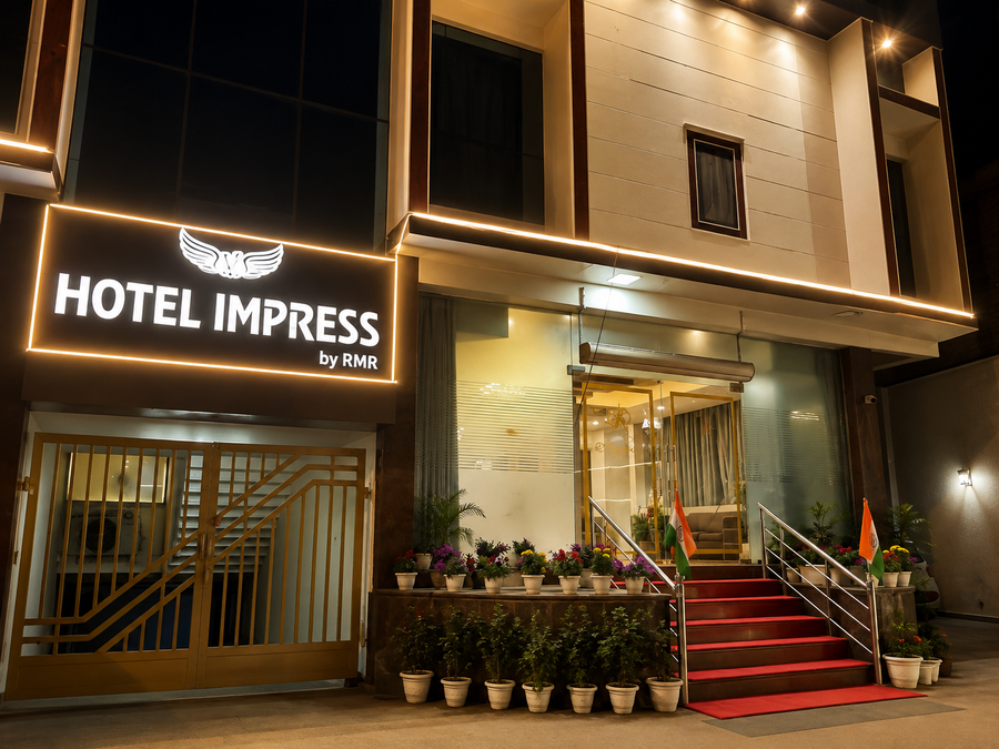 hotel impress at delhi airport by rmr hotels